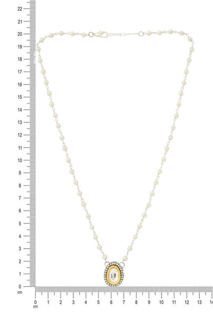 Beaded Kundan Necklace 