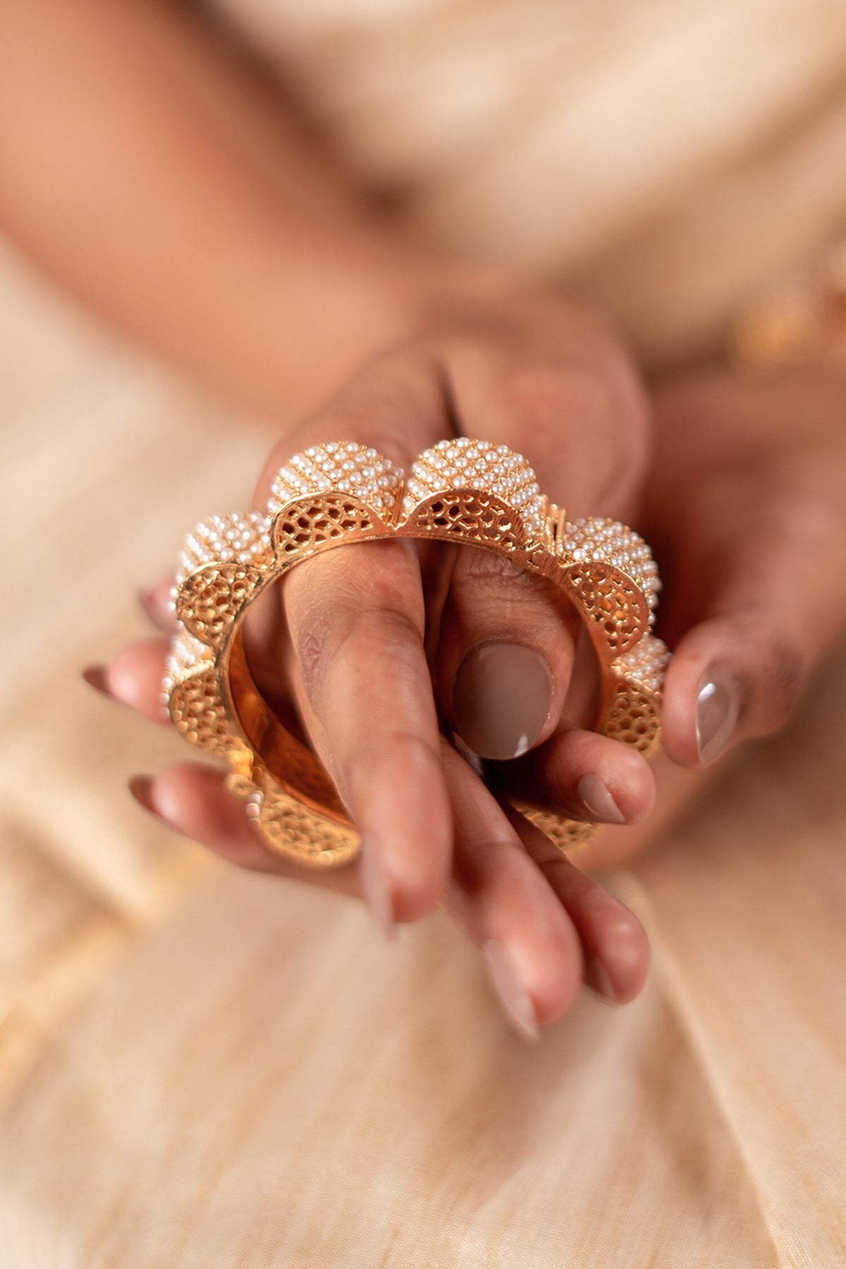 Gold Designer Bangles 