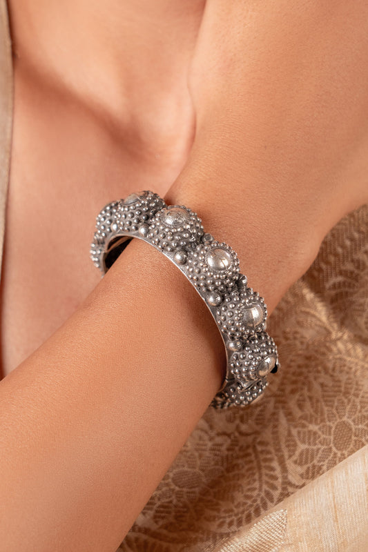 Designer Silver Kada 