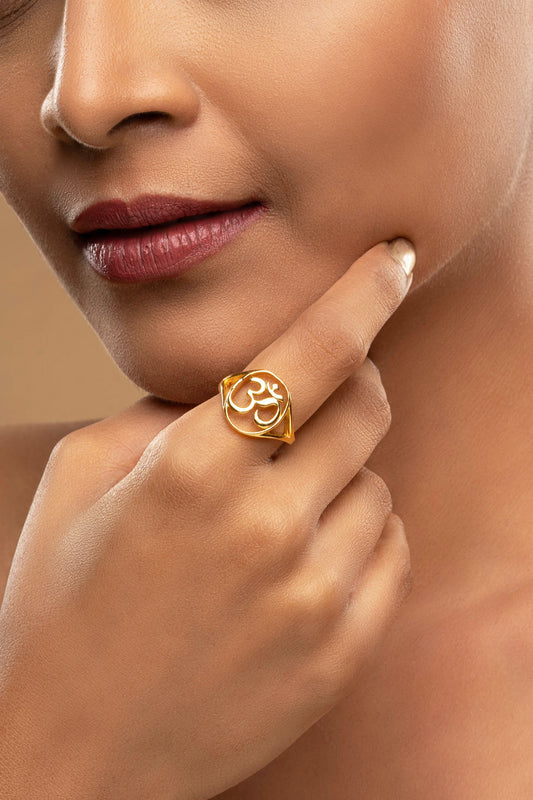 Designer 925 Silver Omi Ring 