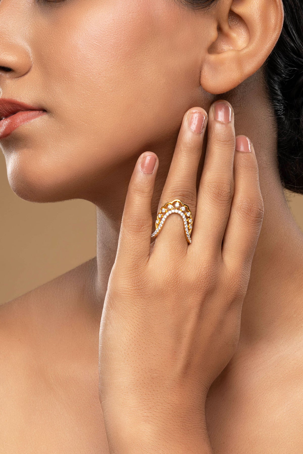 Designer 925 Silver Sukasa Vanki Ring 