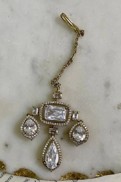Leela 3 Layer Kanch Necklace Set 
