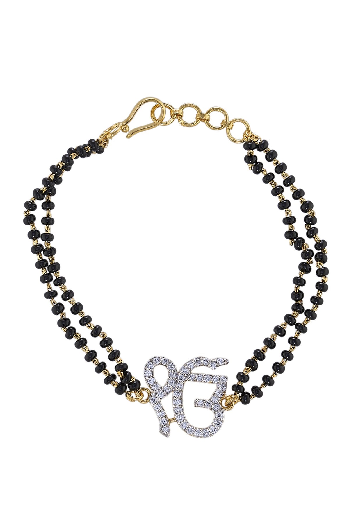 925 Silver Ekomkar Hand Mangalsutra 