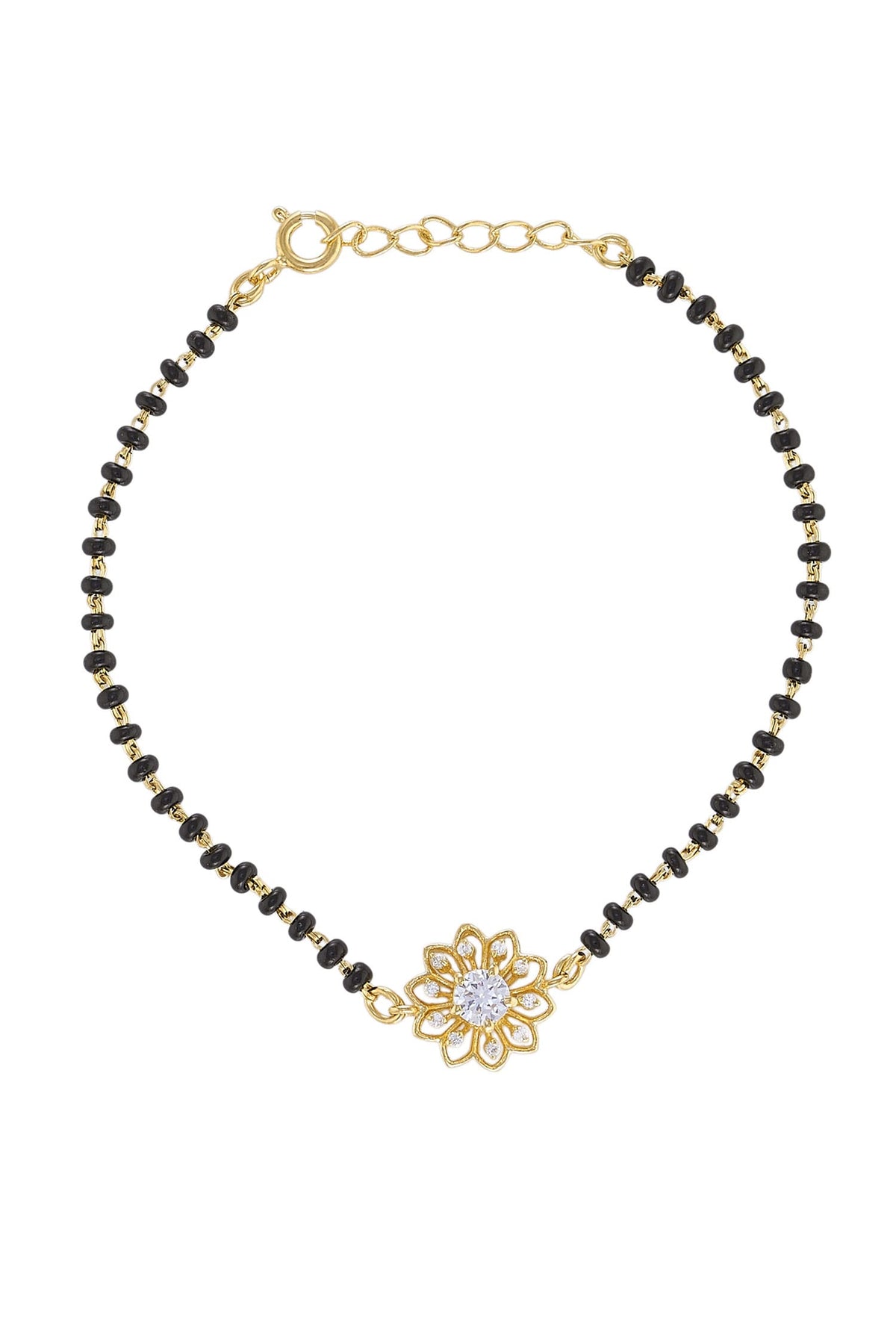925 Silver Surajmukhi Hand Mangalsutra 