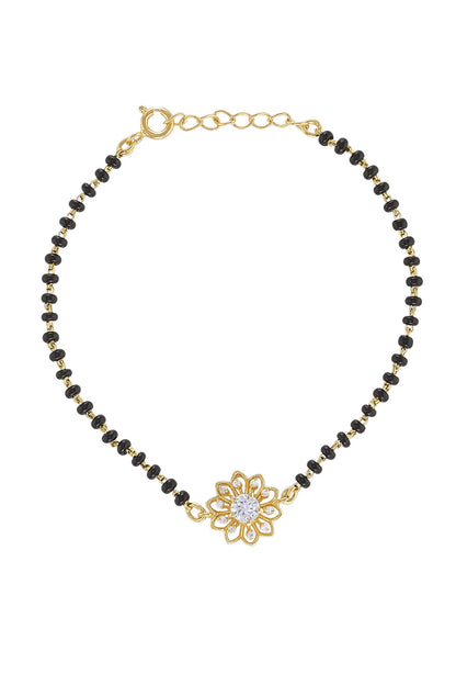 925 Silver Surajmukhi Hand Mangalsutra 