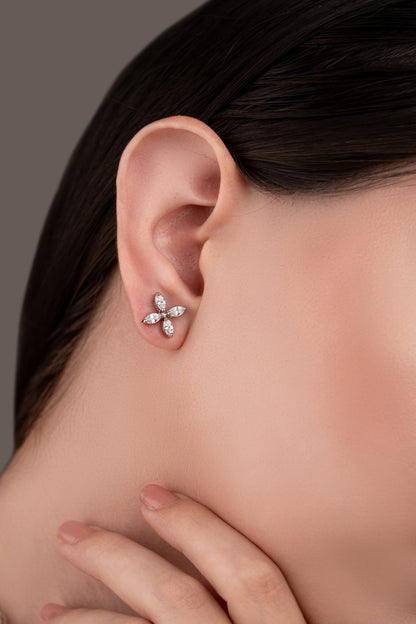 Silver Plated Necklace & Earring Set 