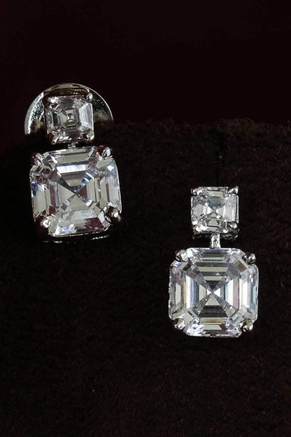 Silver Designer Necklace & Earring Set 