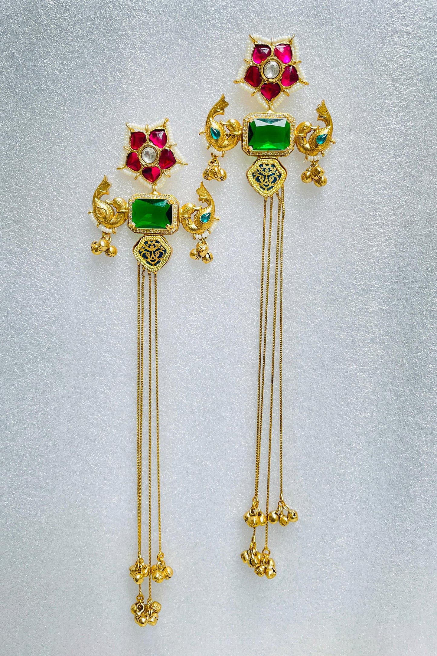 Designer Gold Plated Earrings 