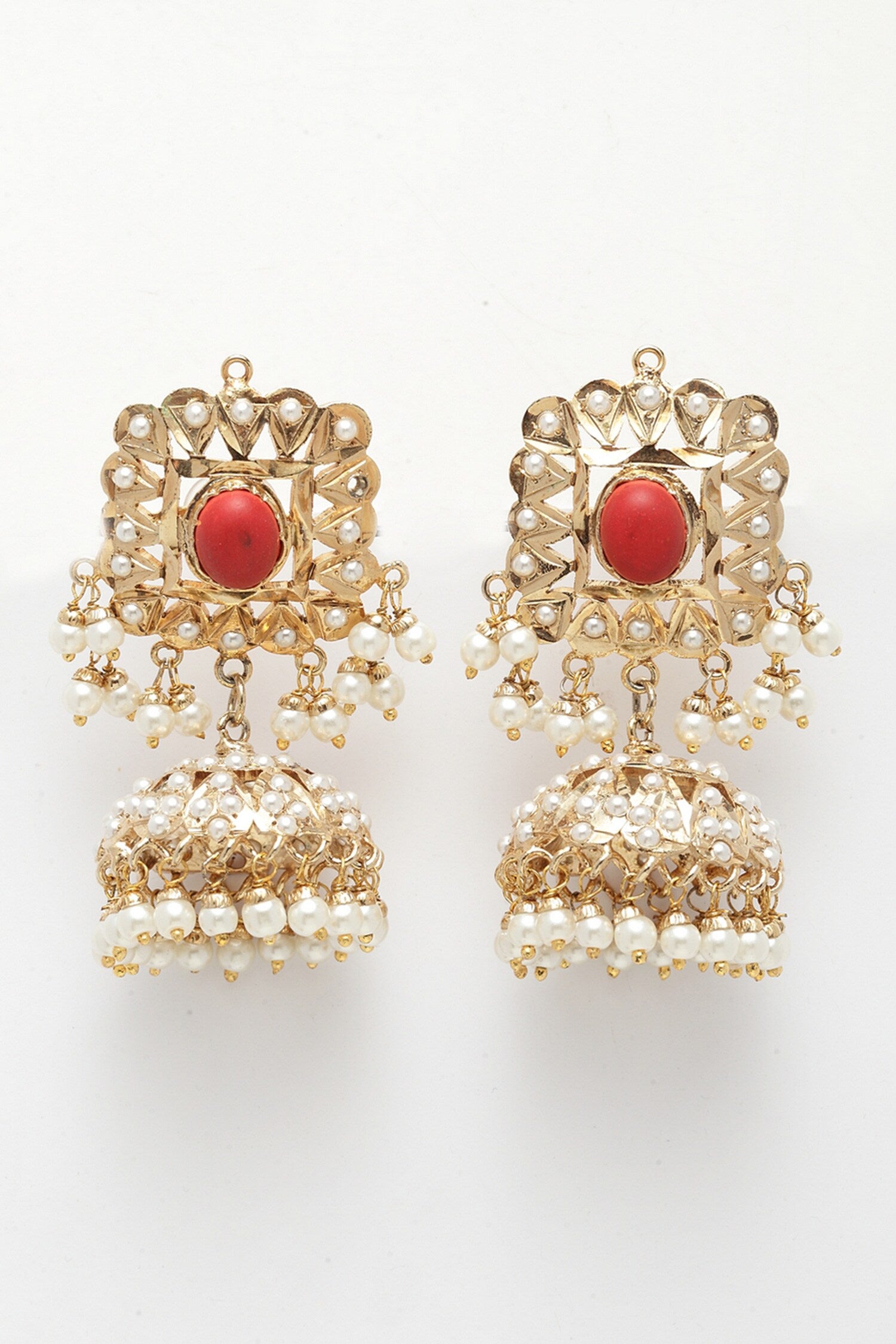 Embellished Jhumki Earrings 