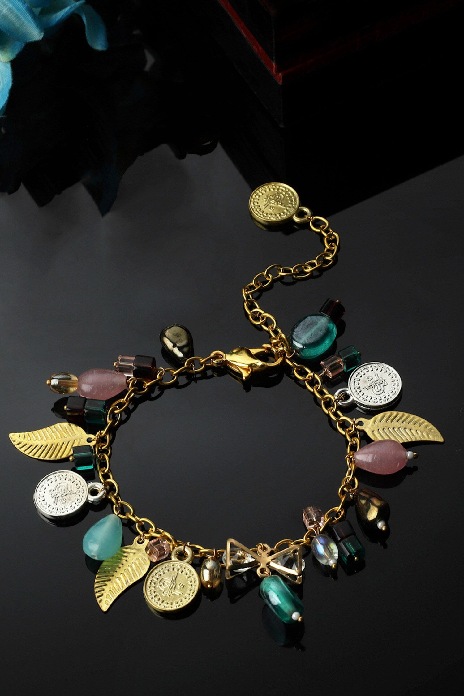 Chartreuse Gold-Plated Bracelet 