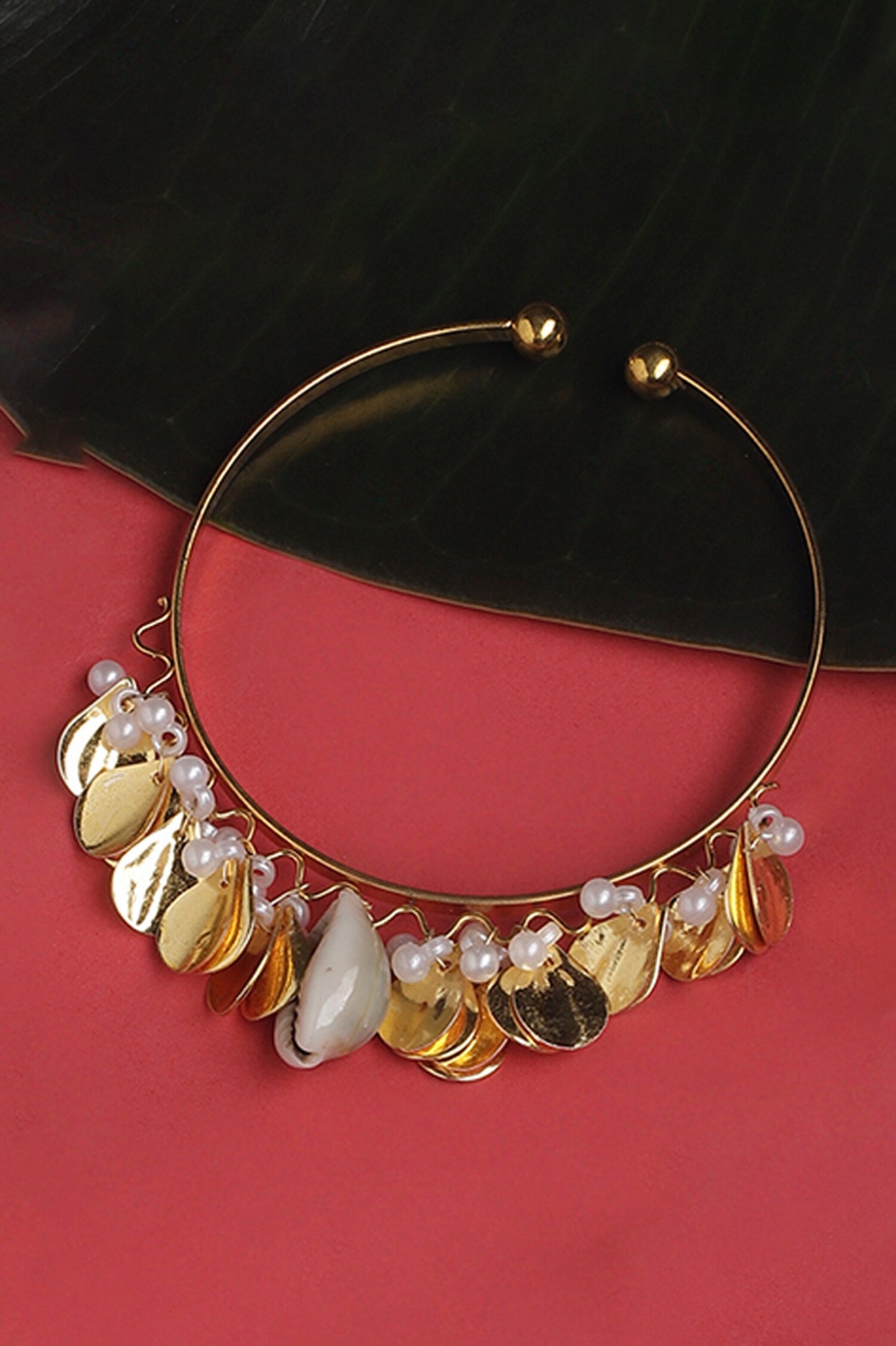 Gold-Plated Adjustable Bracelet 