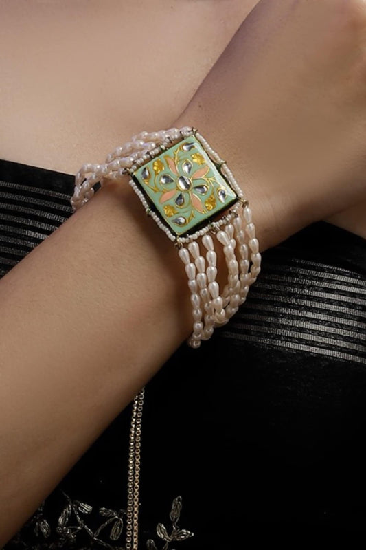 Gold-Plated Aab-e-Gul Bracelet 