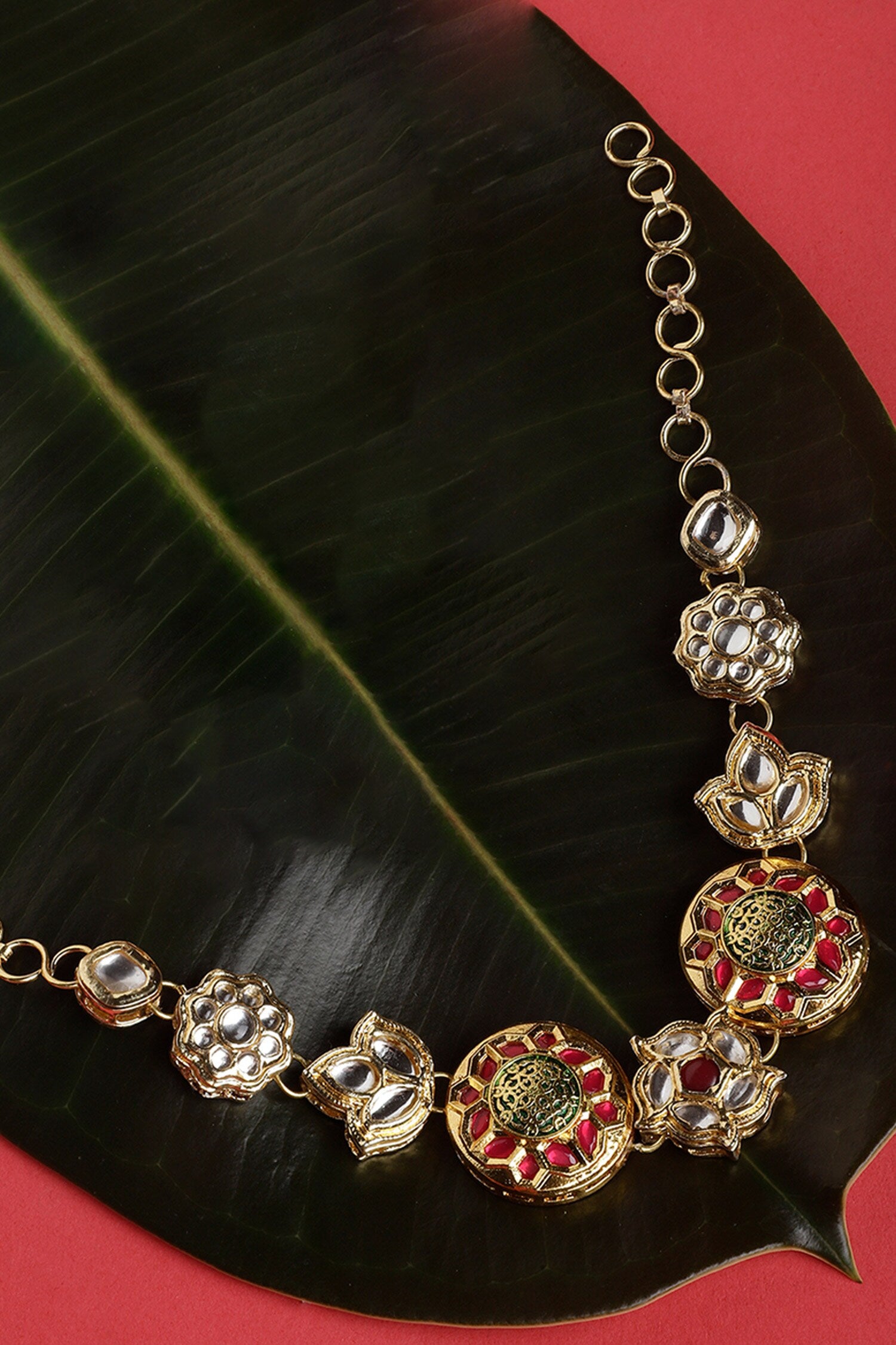 Gold-Plated Roshni-e-Rang Matha Patti 