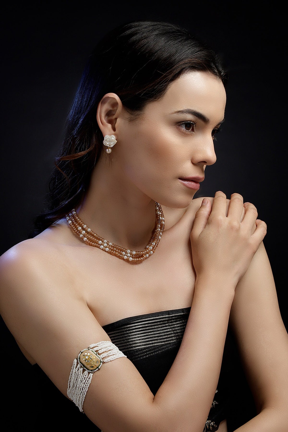 Dil-e-Gulabi Layered Necklace 
