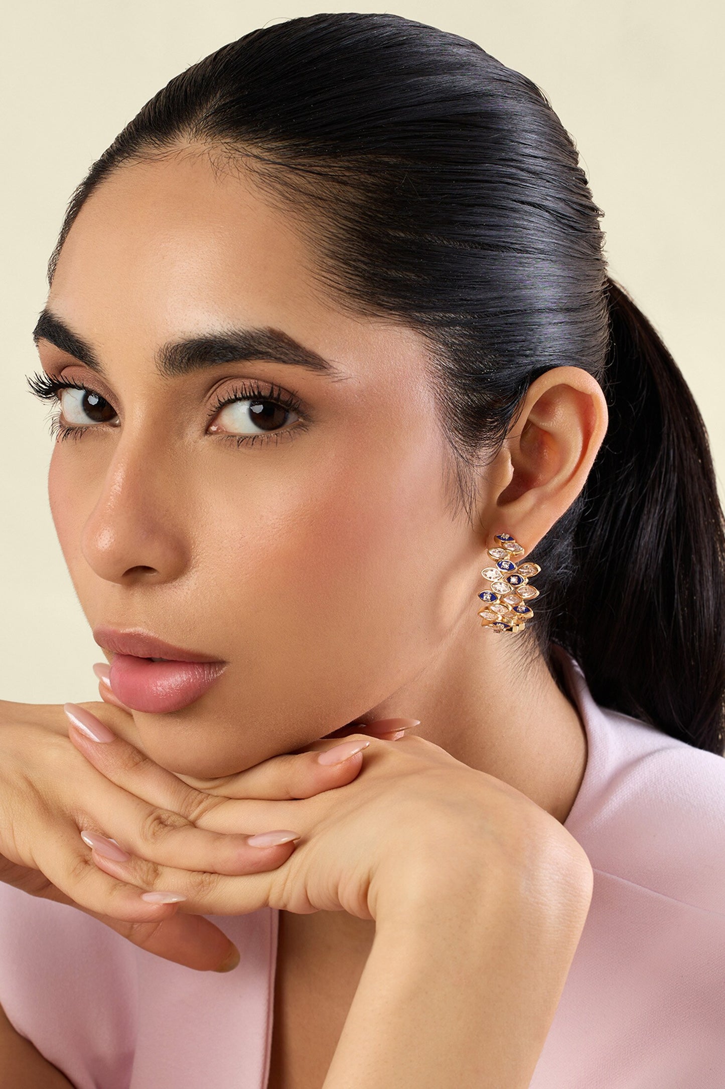 Celestia Eye Hoops  