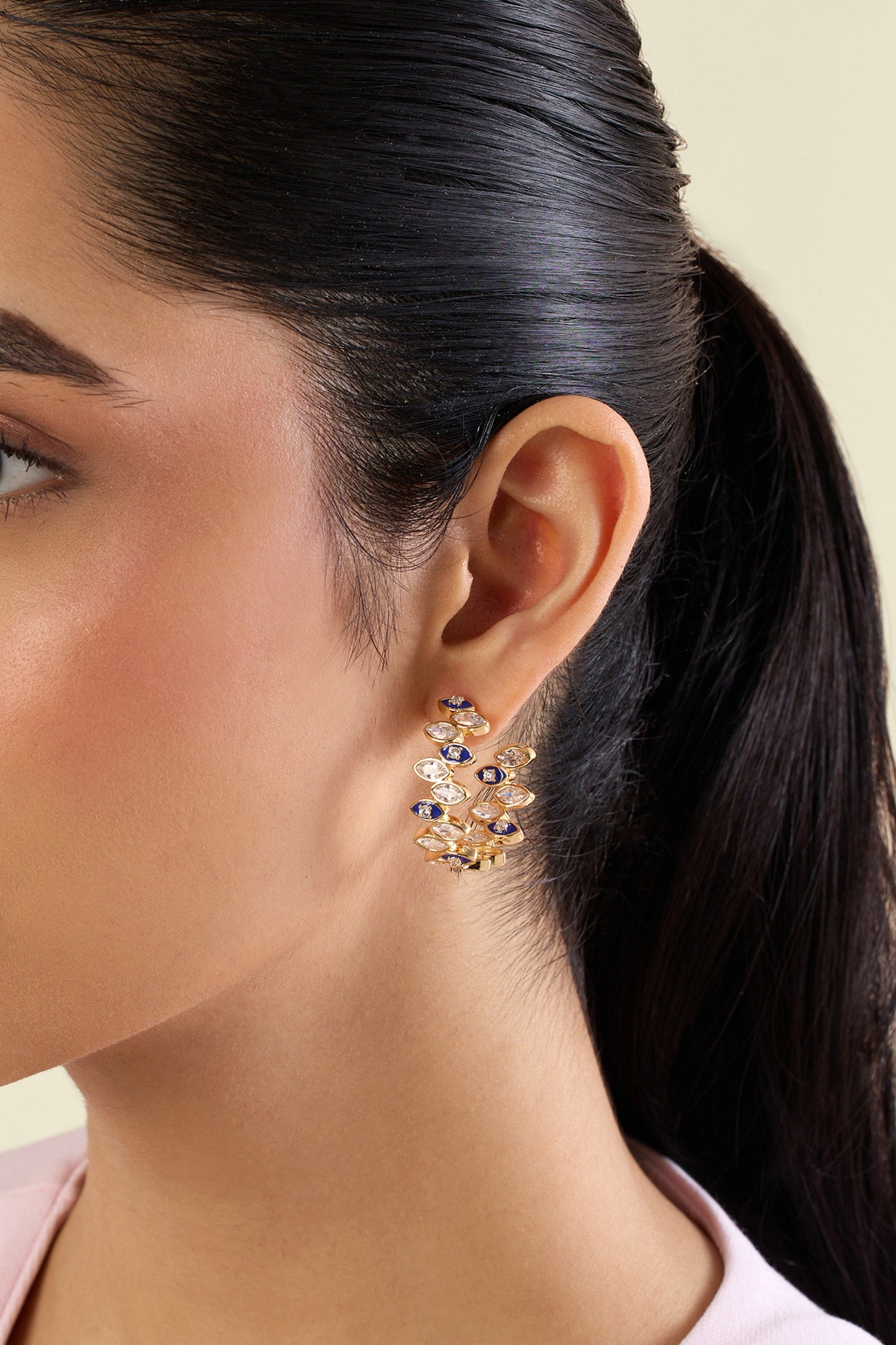 Celestia Eye Hoops  