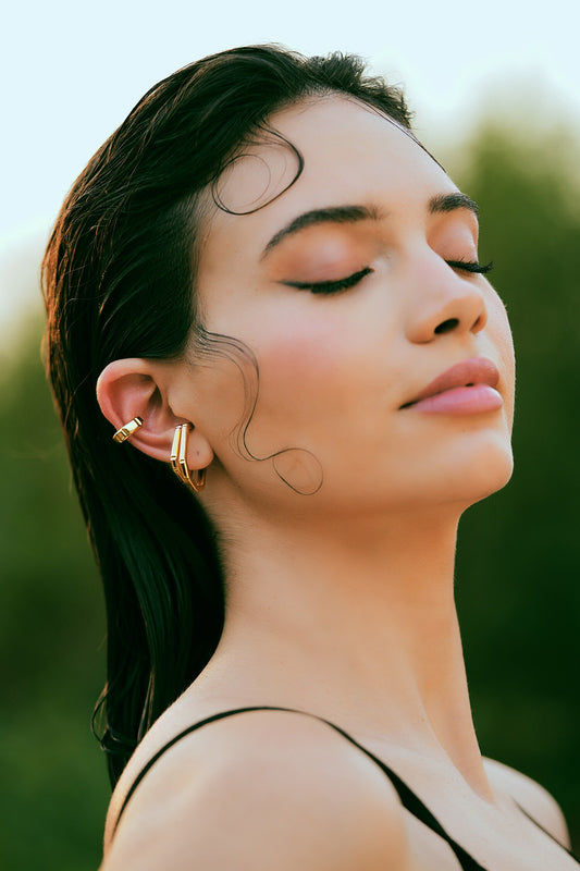 Nova Gold Earrings 