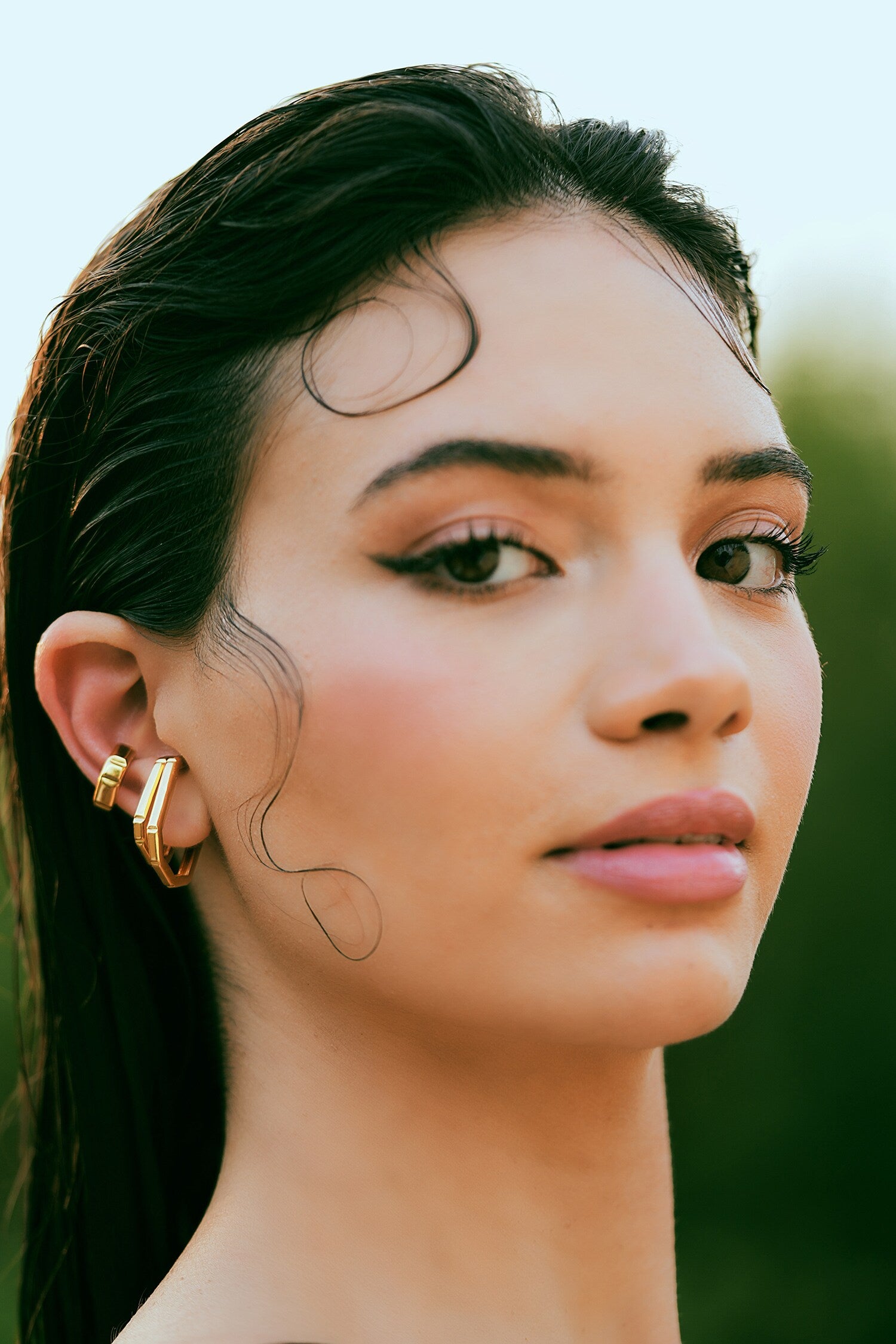 Nova Gold Earrings 