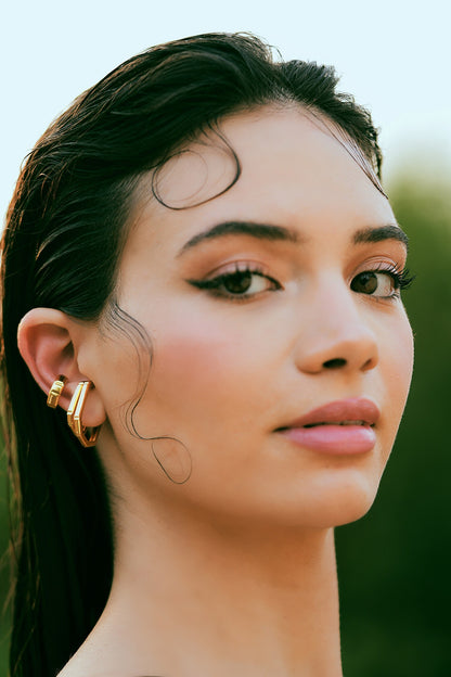 Nova Gold Earrings 
