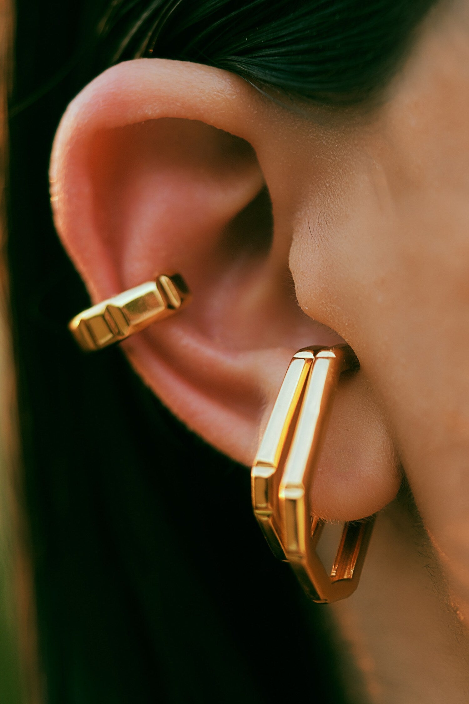 Nova Gold Earrings 