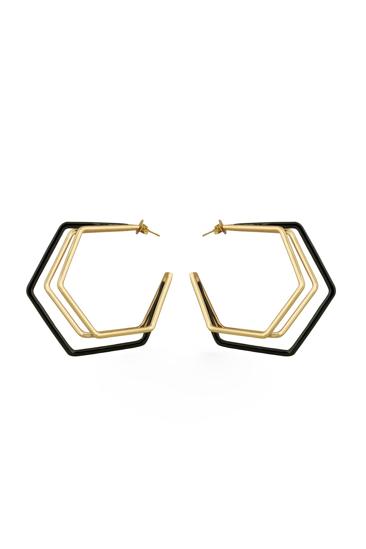 XL Trio Gold Hoops 