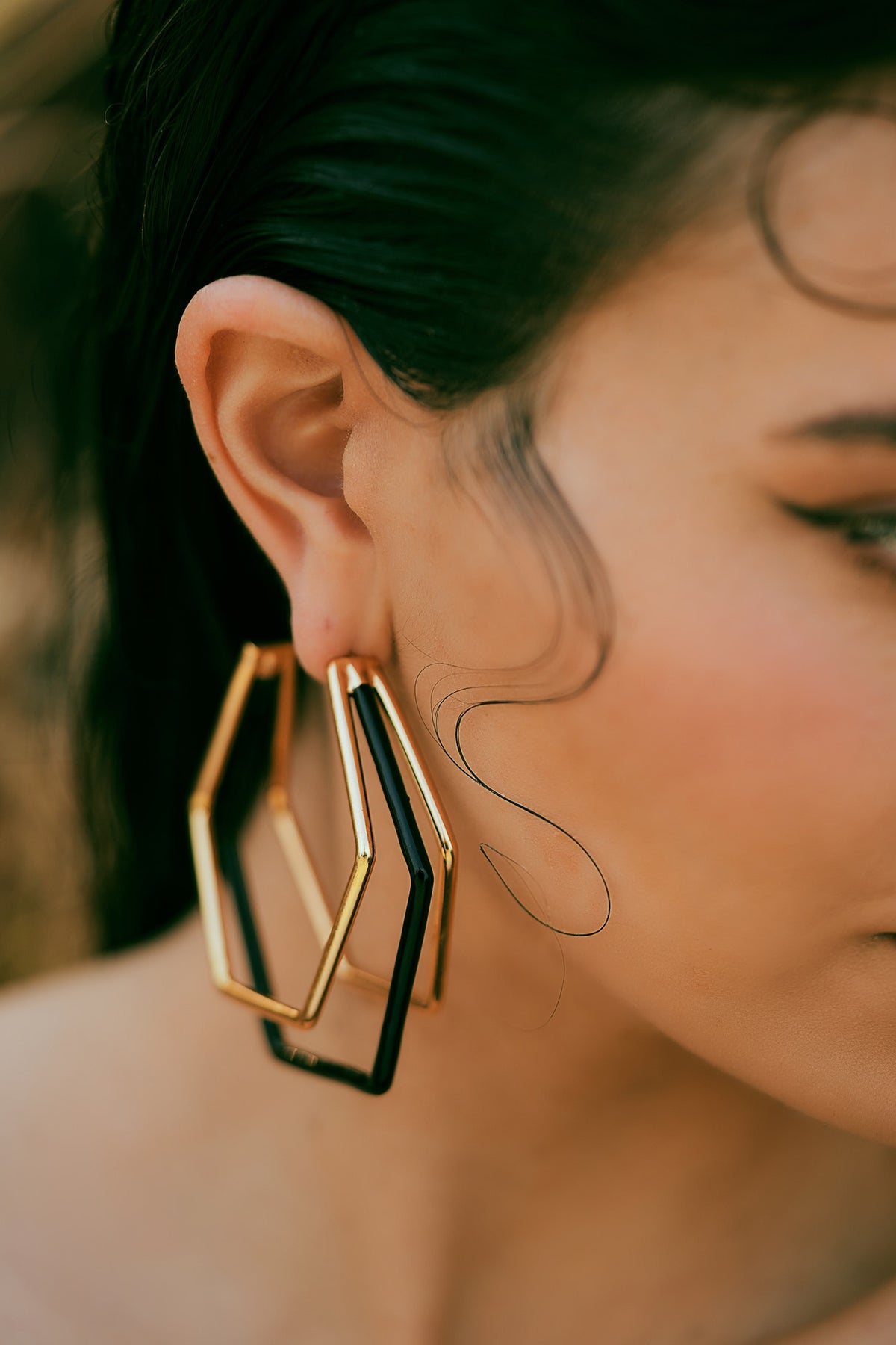 XL Trio Gold Hoops 