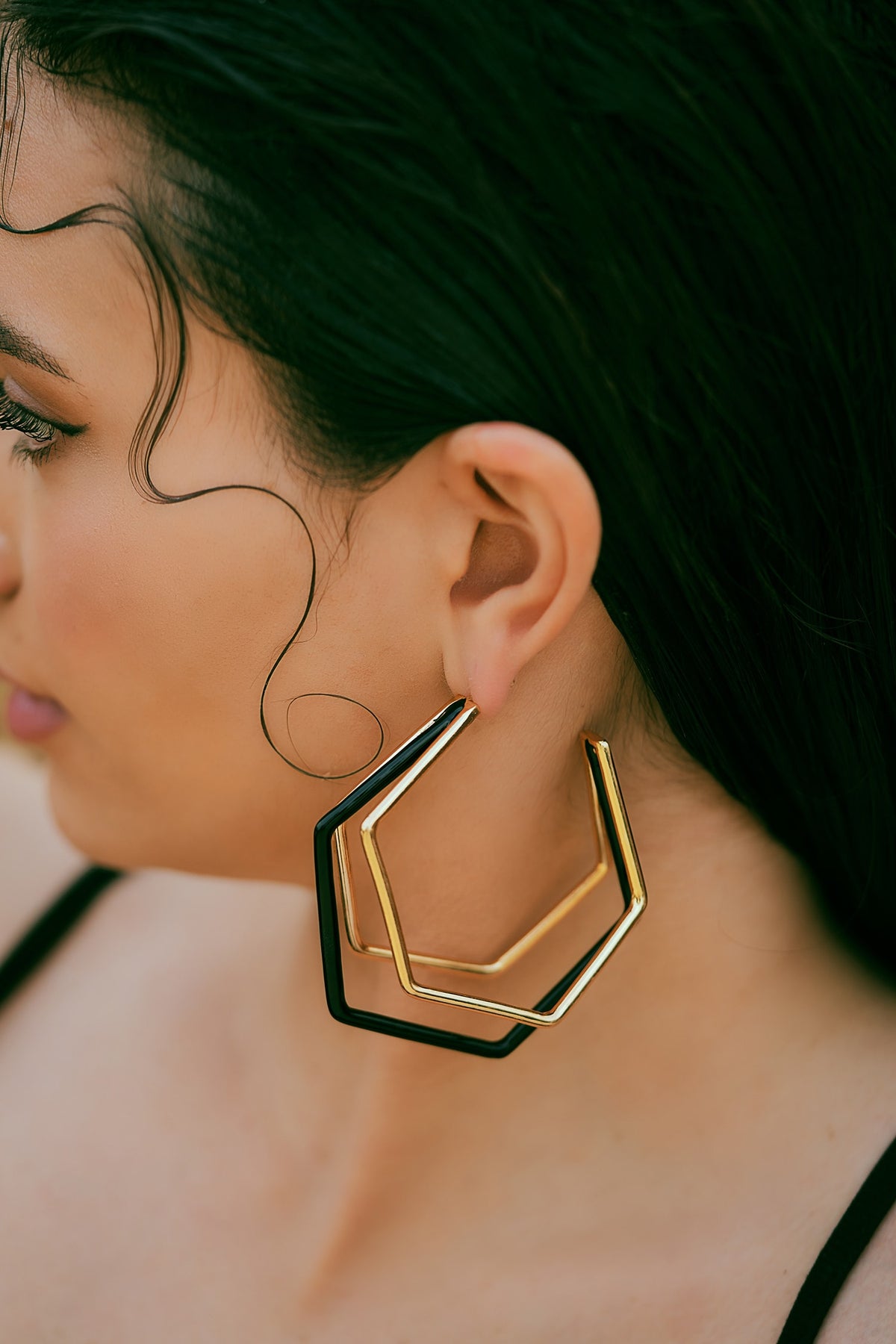 XL Trio Gold Hoops 