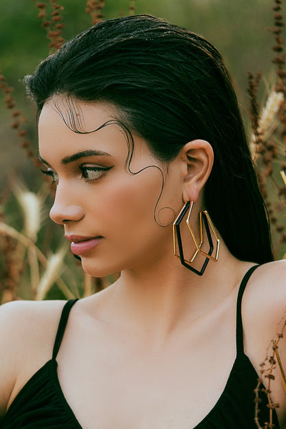 XL Trio Gold Hoops 