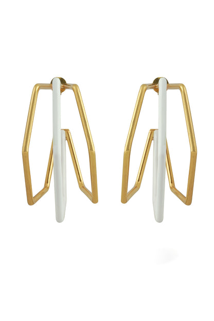 XL Trio Gold Hoops 