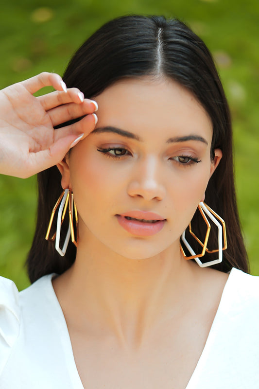 XL Trio Gold Hoops 