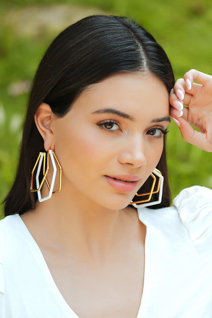 XL Trio Gold Hoops 