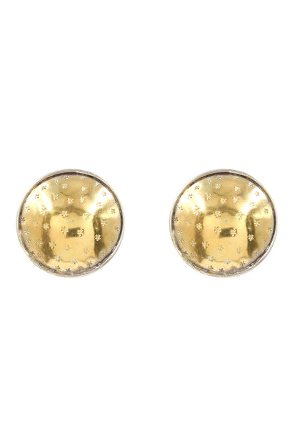 Gold Silver Earrings 