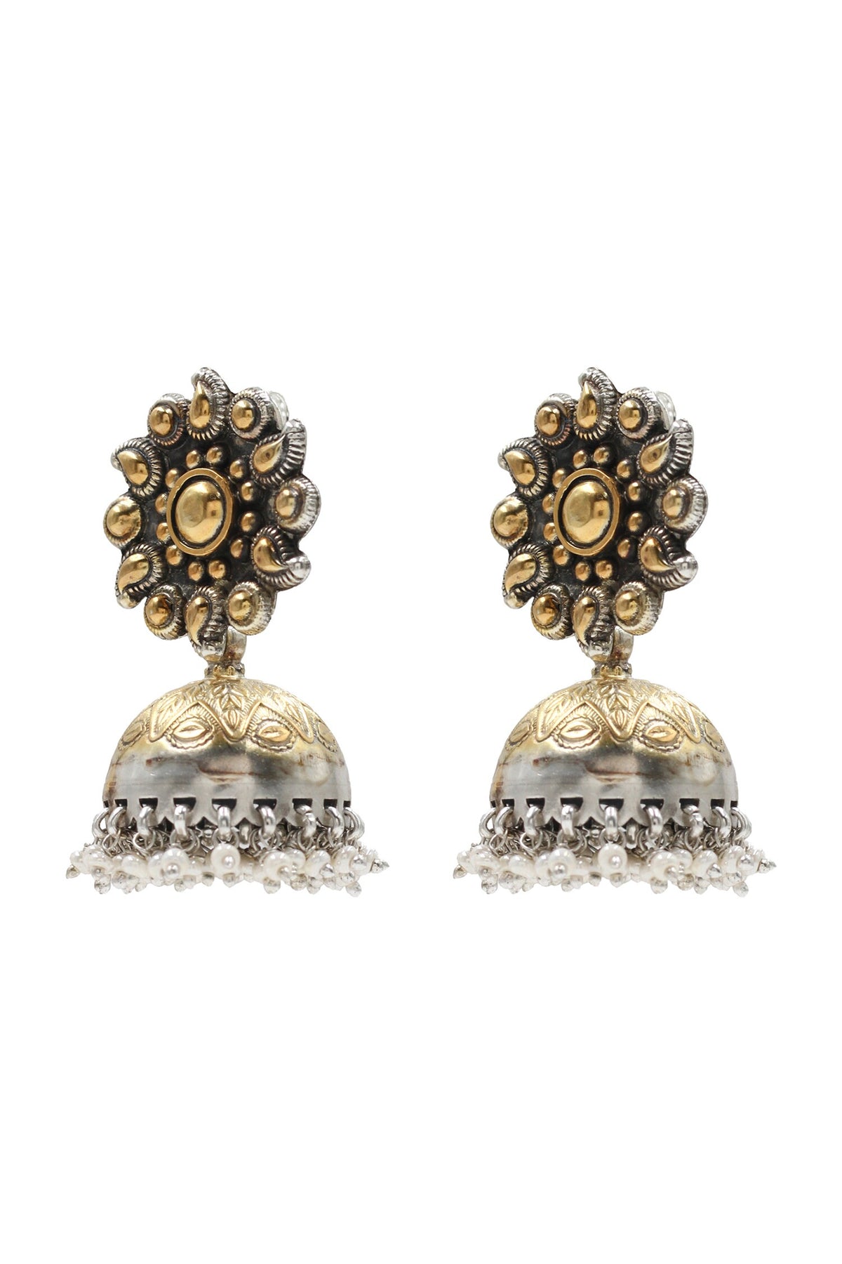 Gold Designer Earrings 