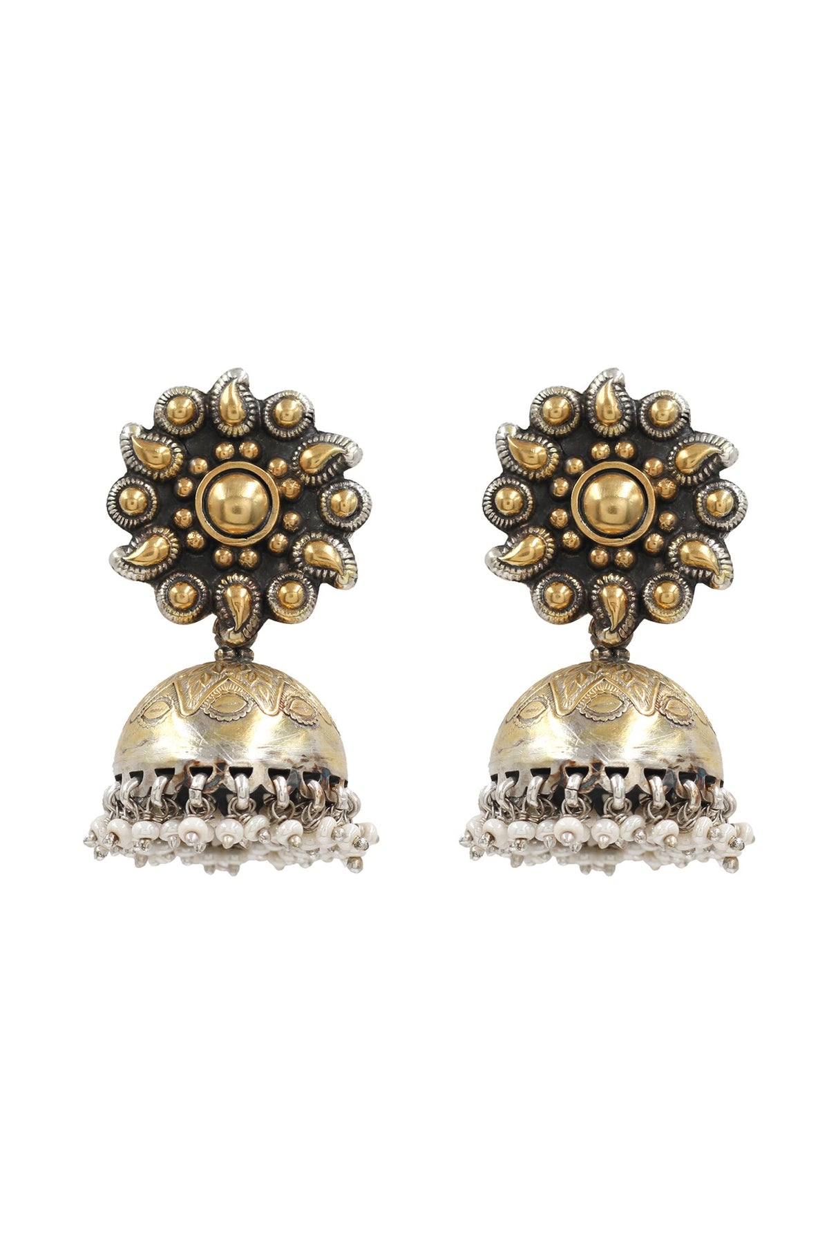 Gold Designer Earrings 