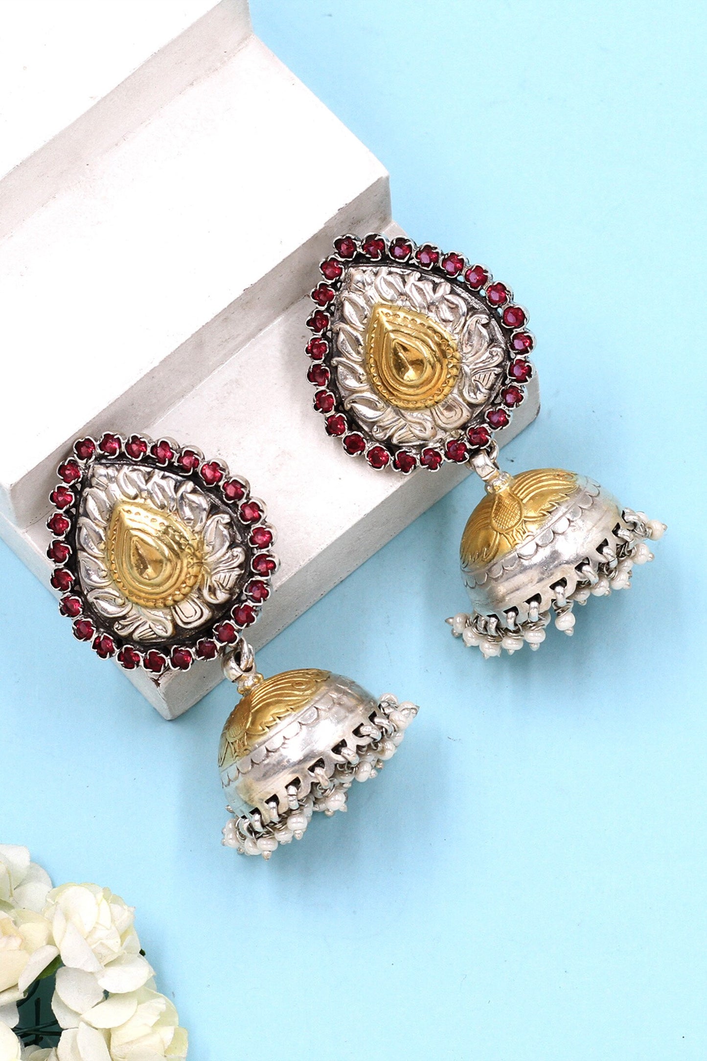 Kundan Designer Gold Earrings 