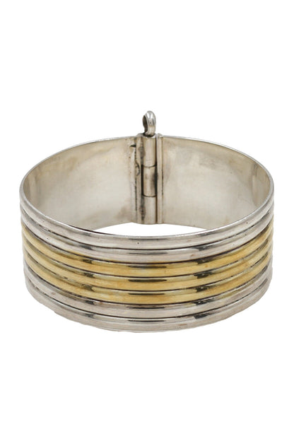 Gold Plated Silver Bangle 