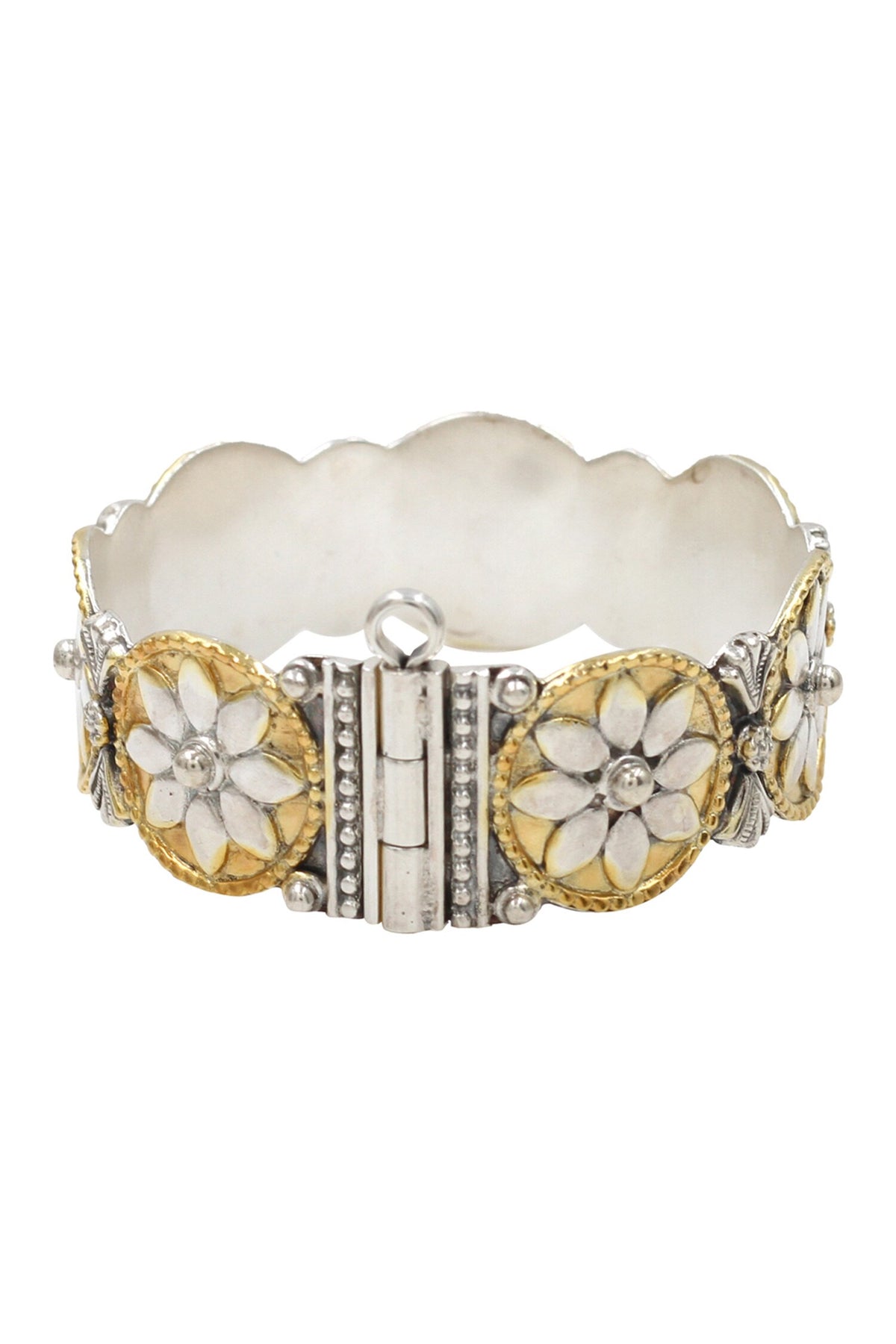Gold Designer Handcrafted Bangle 