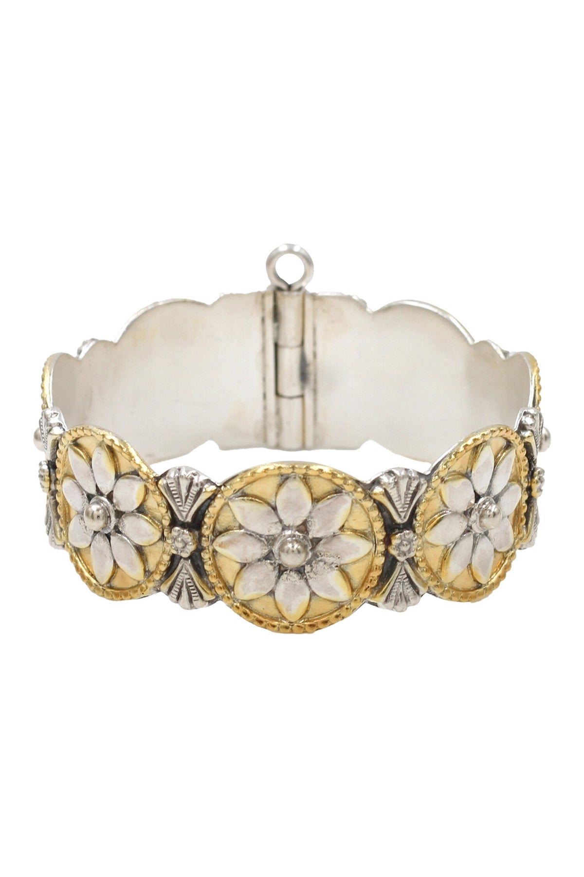 Gold Designer Handcrafted Bangle 