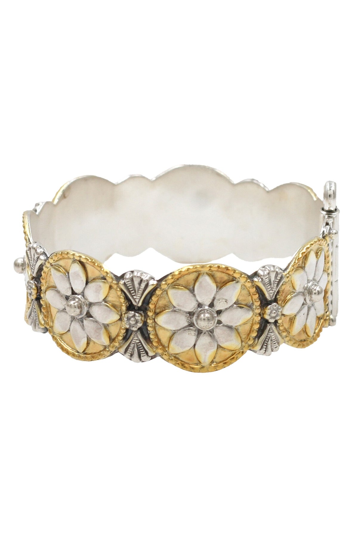 Gold Designer Handcrafted Bangle 