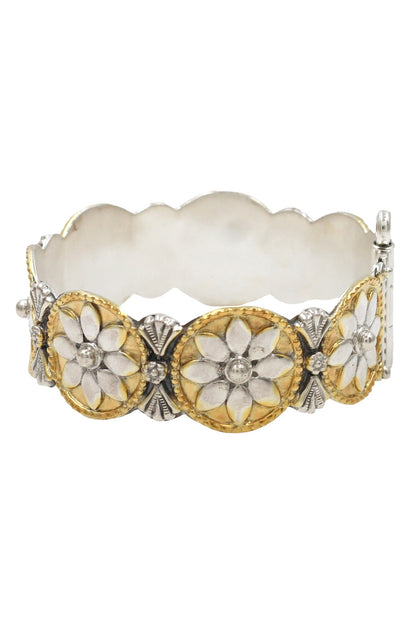 Gold Designer Handcrafted Bangle 