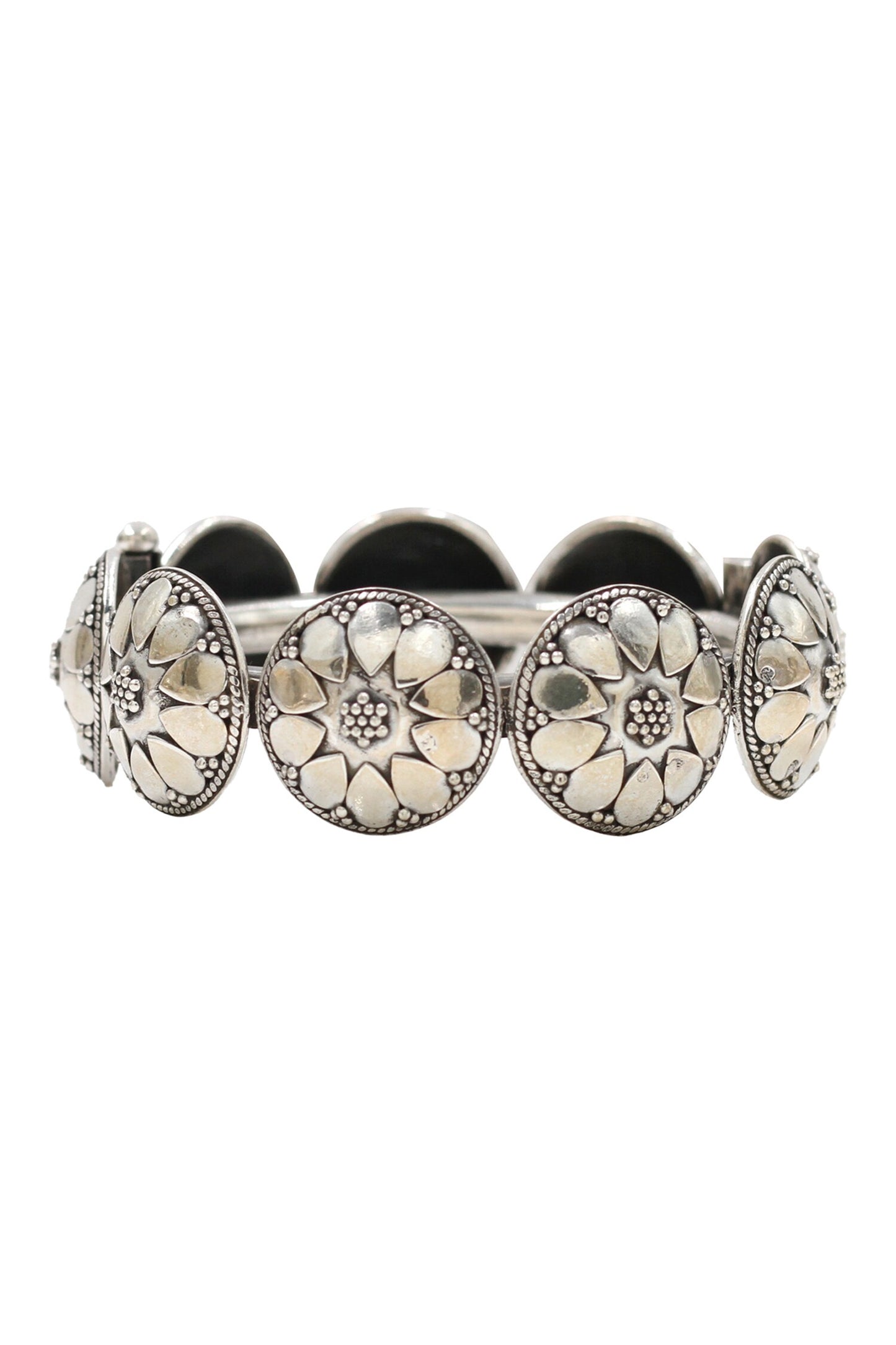 Designer Silver Bangle 