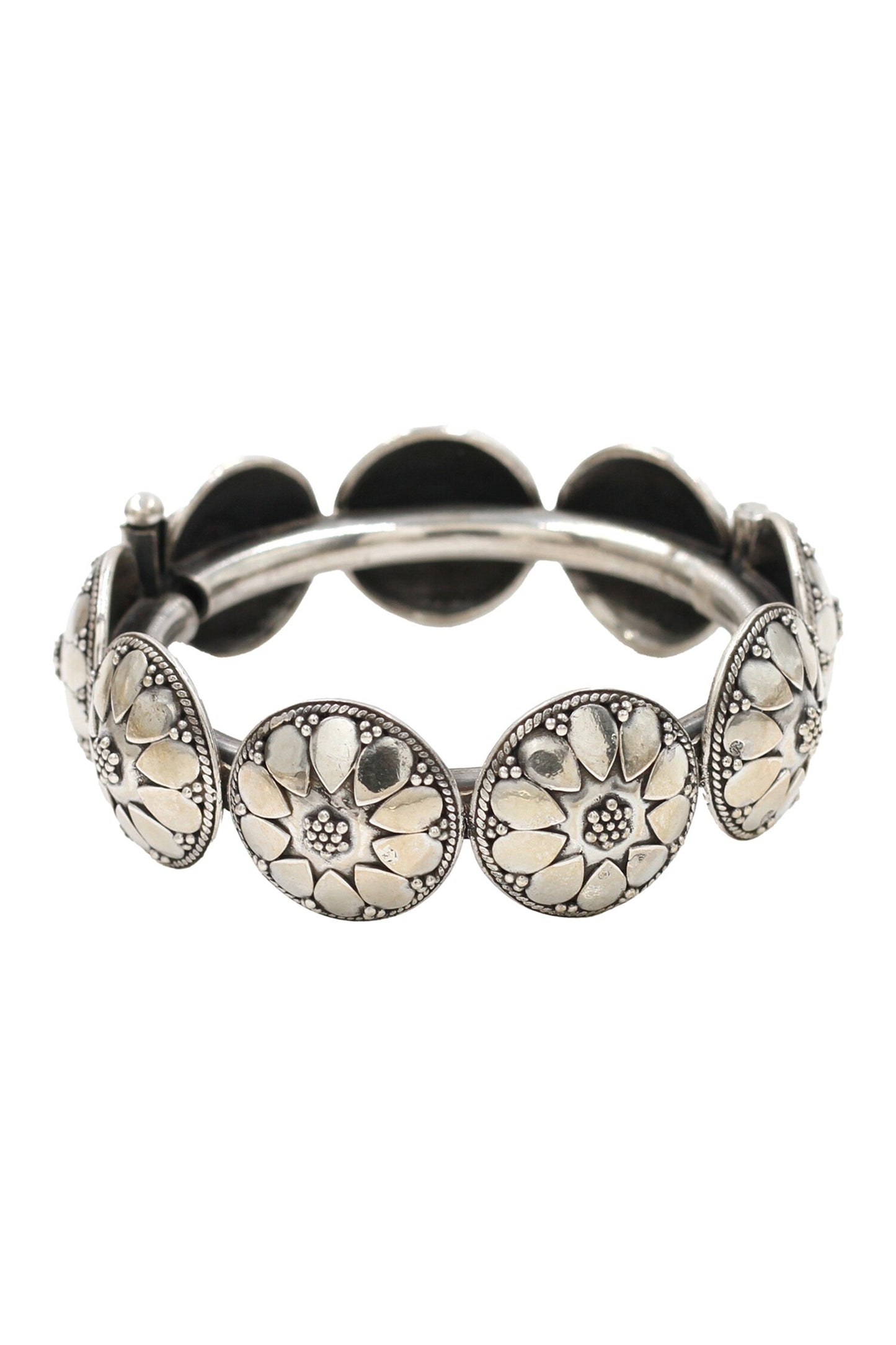Designer Silver Bangle 