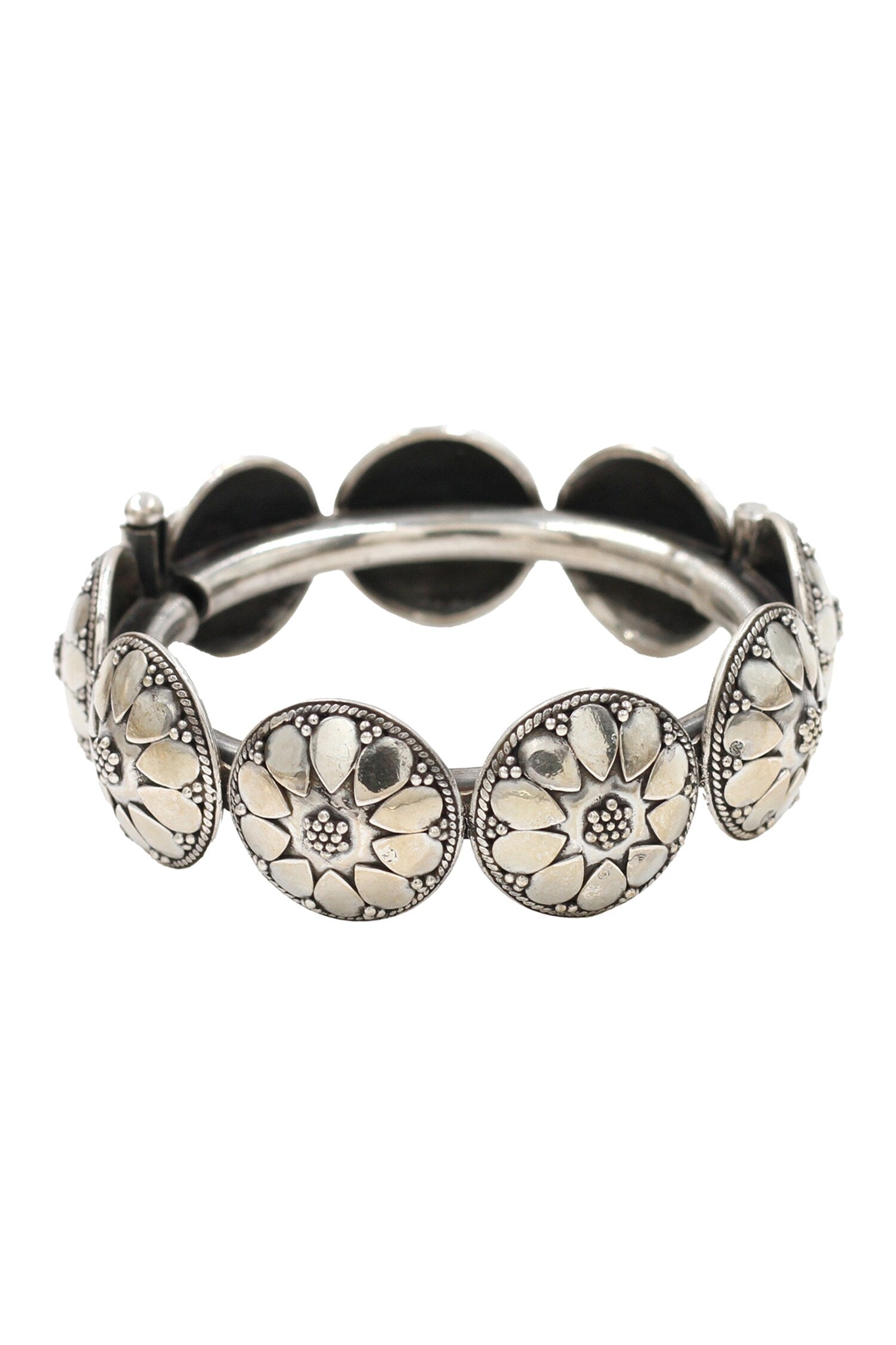 Designer Silver Bangle 