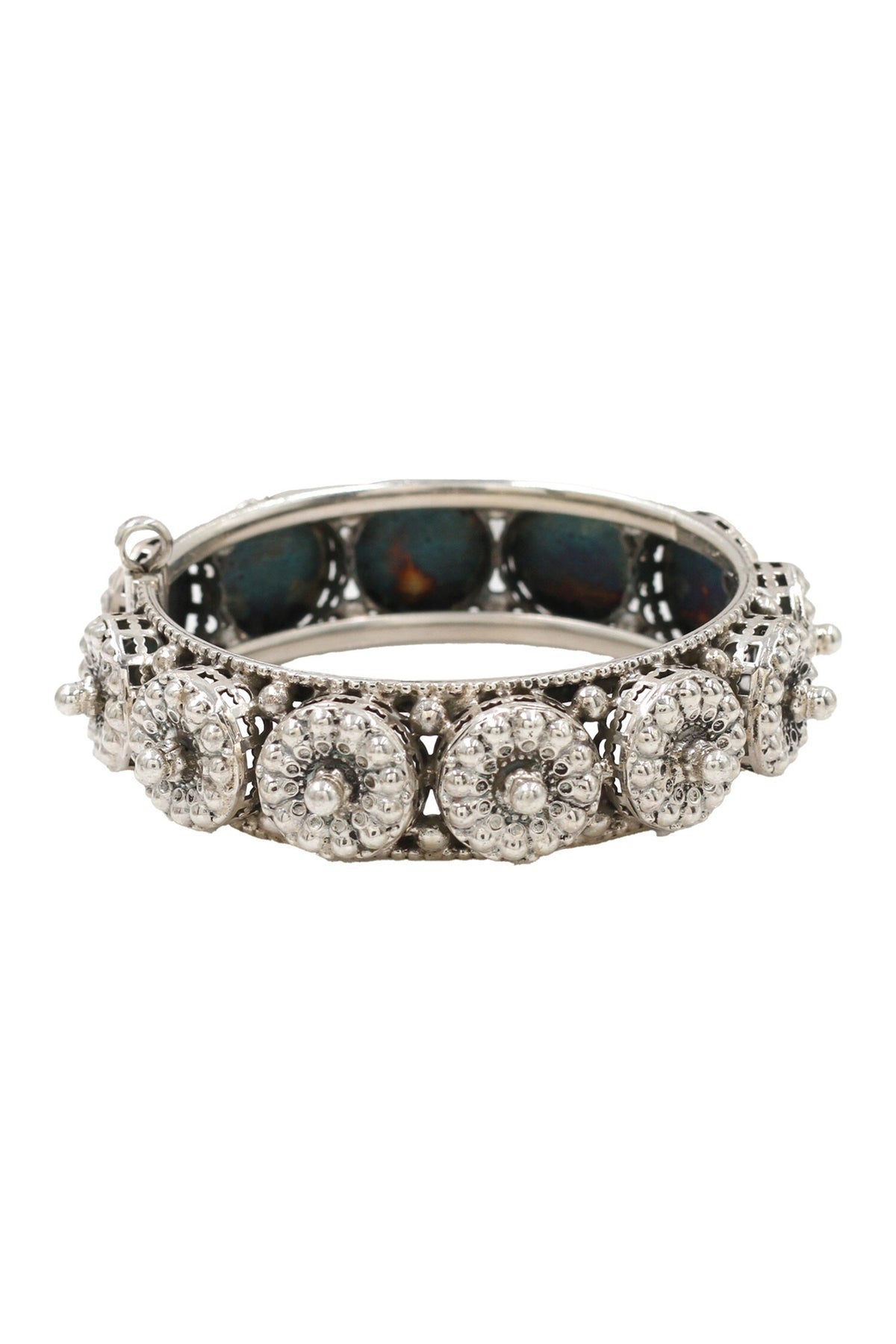 Designer Silver Bangle 