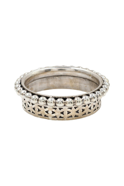 Designer Silver Handcrafted Bangle 