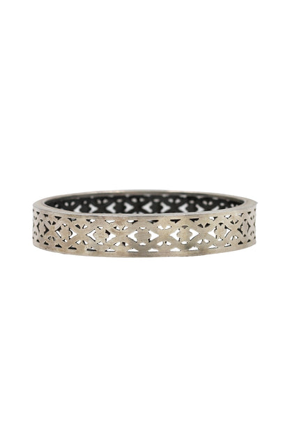 Designer Silver Bangle 