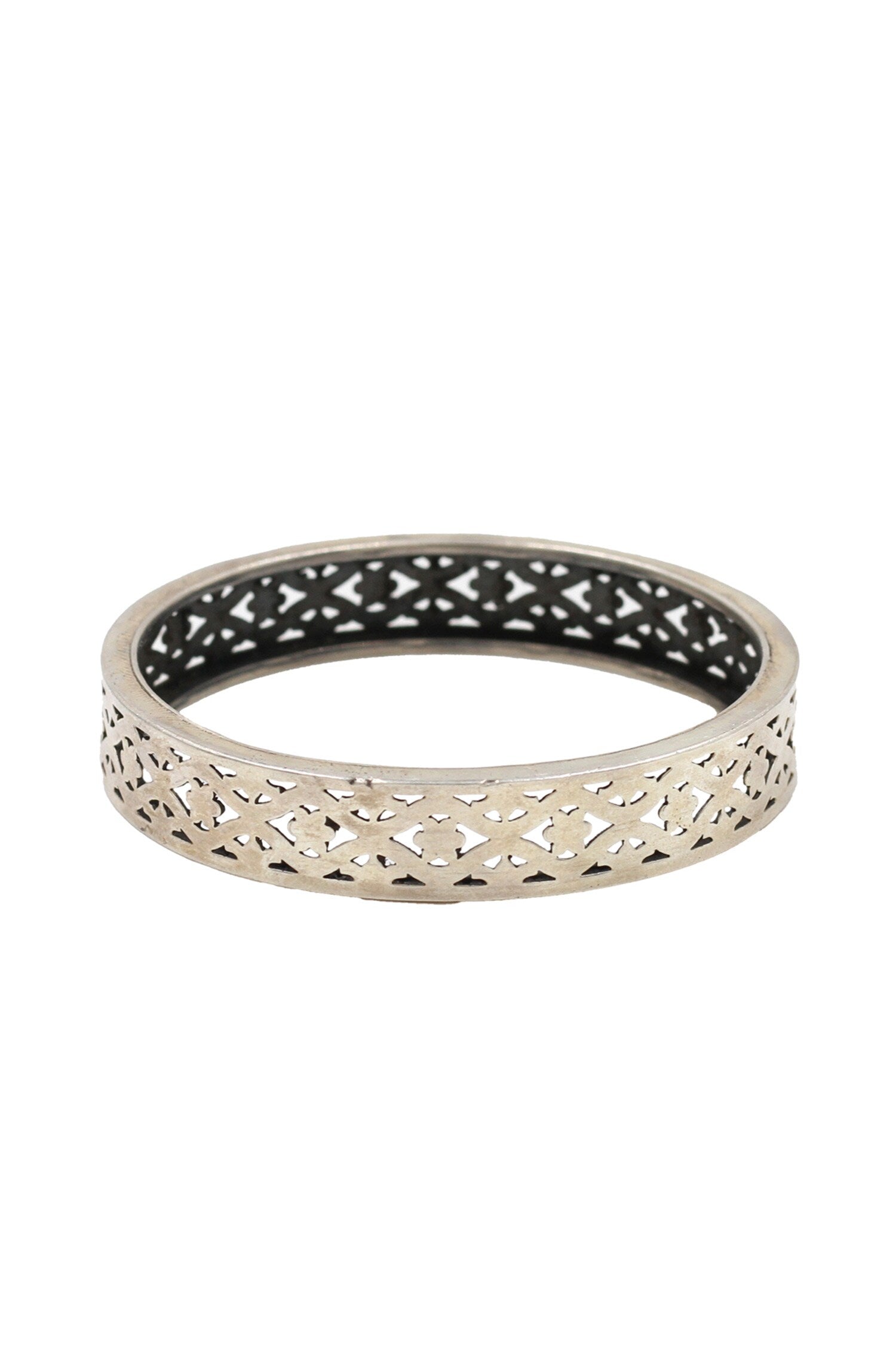 Designer Silver Bangle 