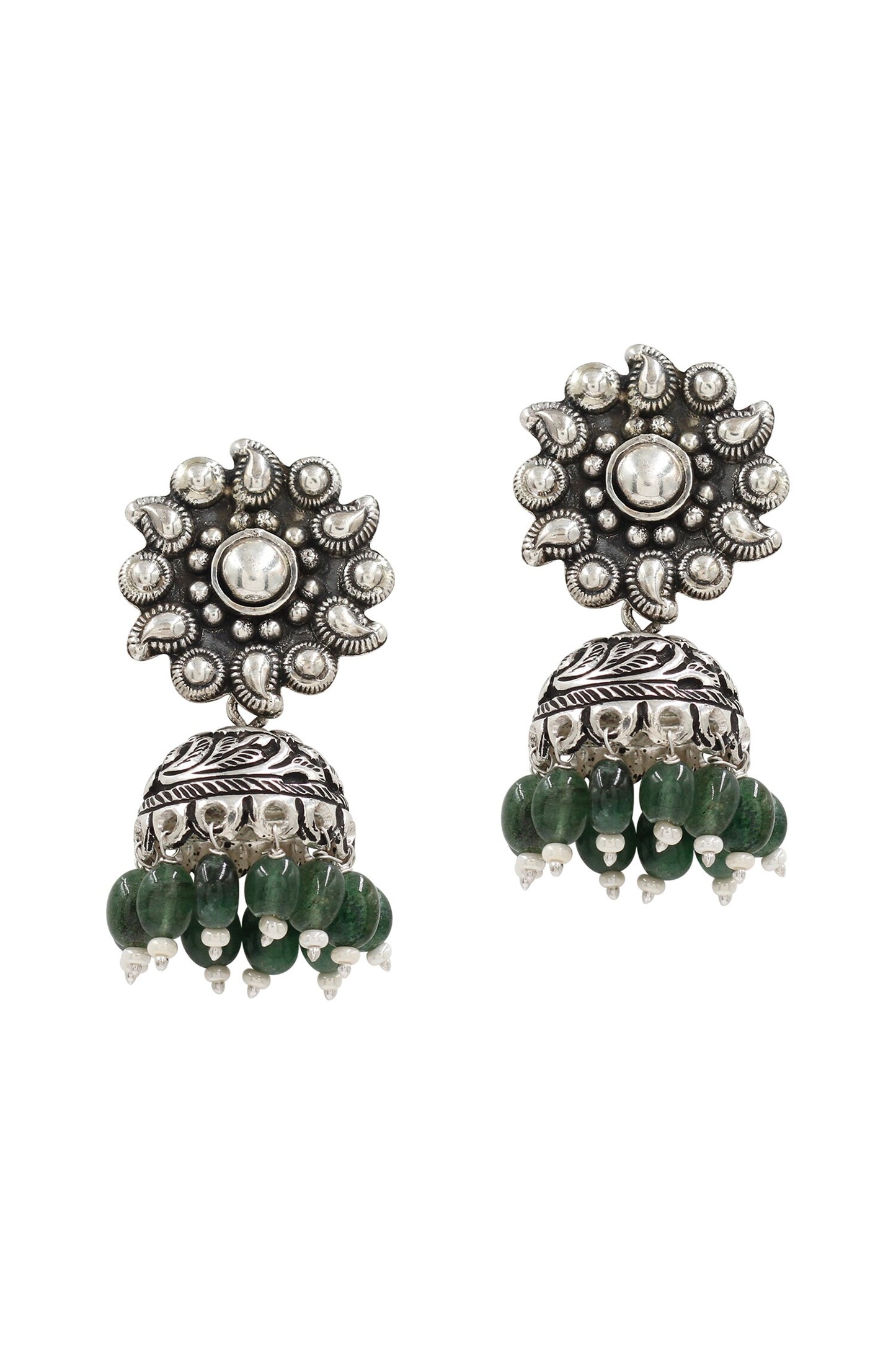 Designer Silver Earrings 