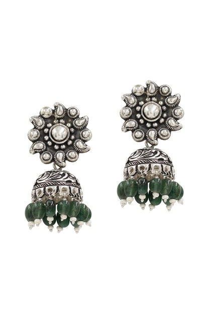 Designer Silver Earrings 