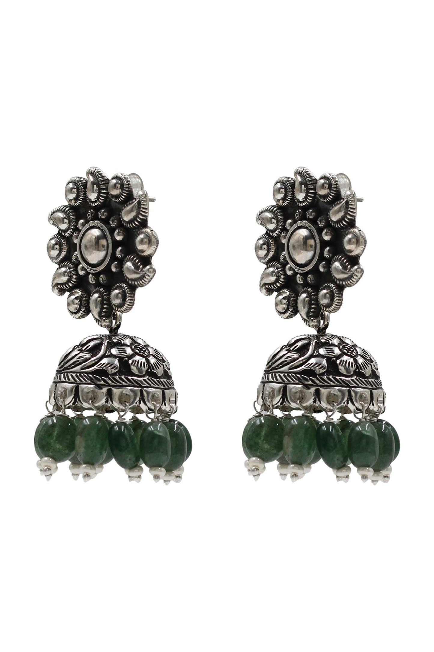 Designer Silver Earrings 